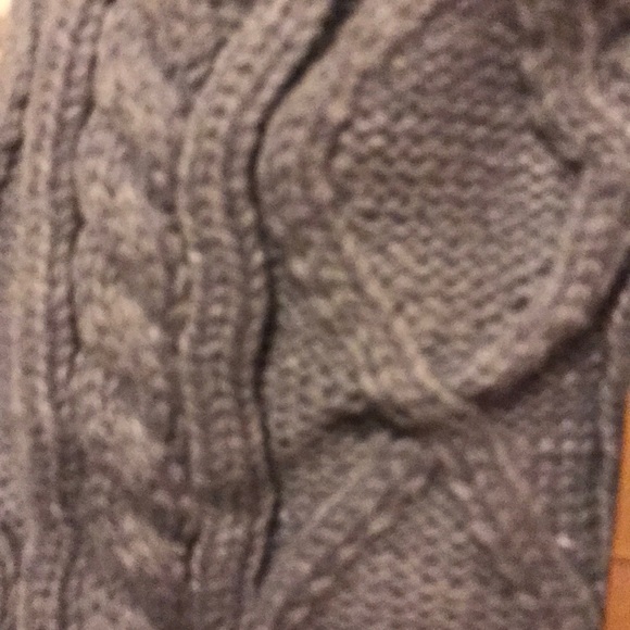 ❤️ Cable knit UGG beanie w: fleece lining ❤️ - Picture 4 of 4